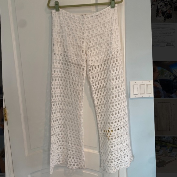 Alexis Pants - Alexis Women’s White Vacation Flare Pant